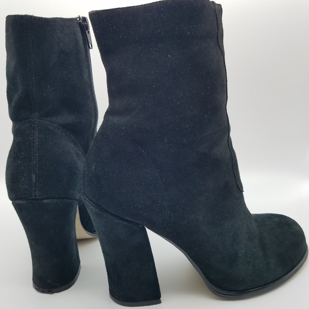 Vintage Zodiak | Ankle Boots W/ Mod Chunky Heel - image 6